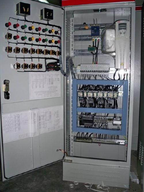 电气控制柜 自动化plc 自动 电控柜配电柜产品定制plc控制柜plc柜